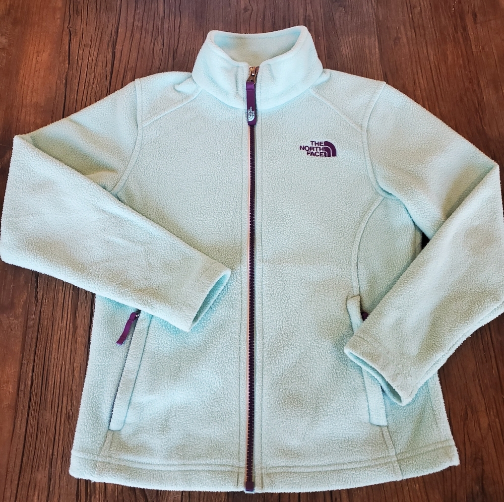 EUC. Girl's North Face Fleece Jacket. Size 7/8